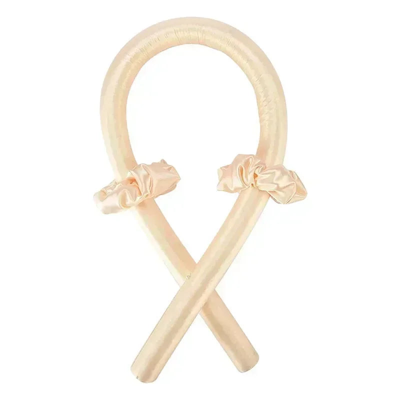 Heatless Curling Rod Headband No Heat Hair Curlers Ribbon Lazy Hair Rollers Silk Curls Sleeping Soft Headband Hair Styling Tools Quick Pick Grocers